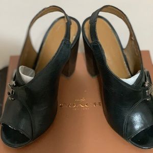 Coach Sherry Semi Matte Calf with original box